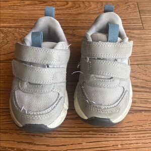 Cat & Jack Gray Kids Shoes with Velcro Straps